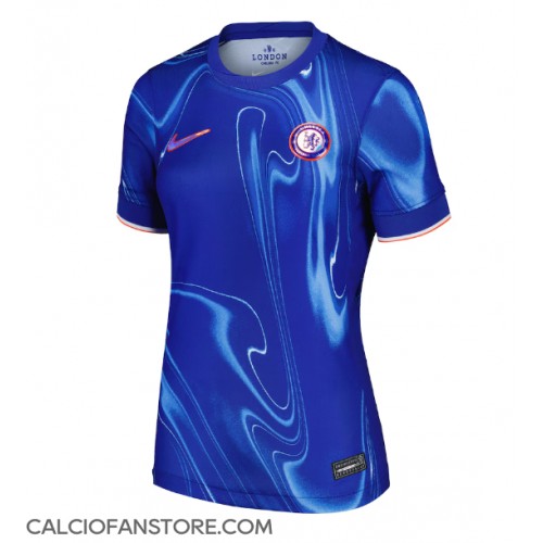 Maglia Calcio Chelsea Prima Divisa Donna 2024-25 Manica Corta